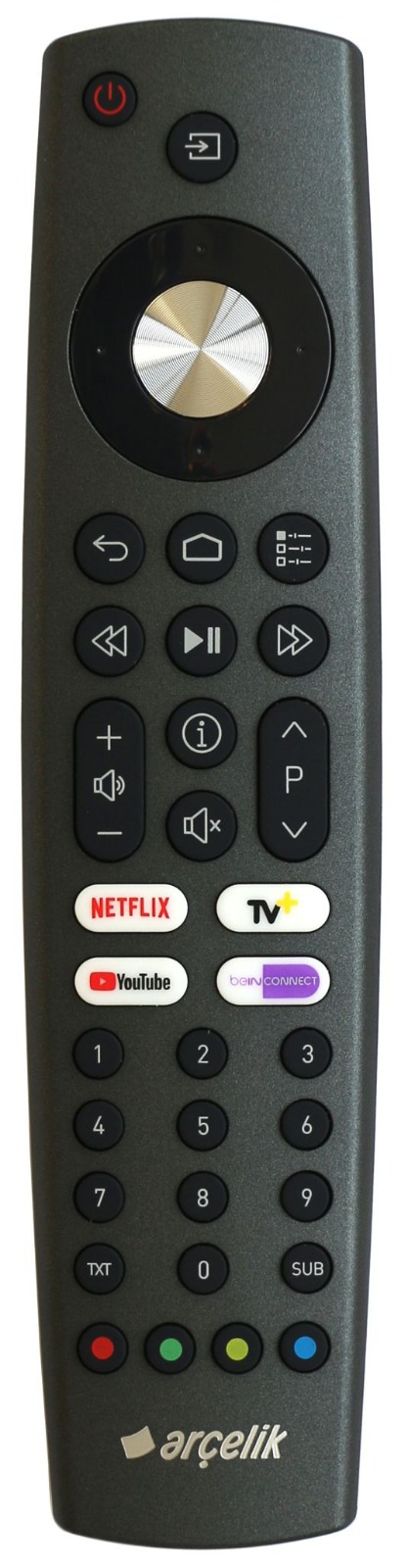  ARÇELİK*BEKO*GRUNDIG TS9187R RC4353902/01 NETFLIX-YOUTUBE-BEINCONNECT-TV+ TUŞLU LCD-LED TV 1213
