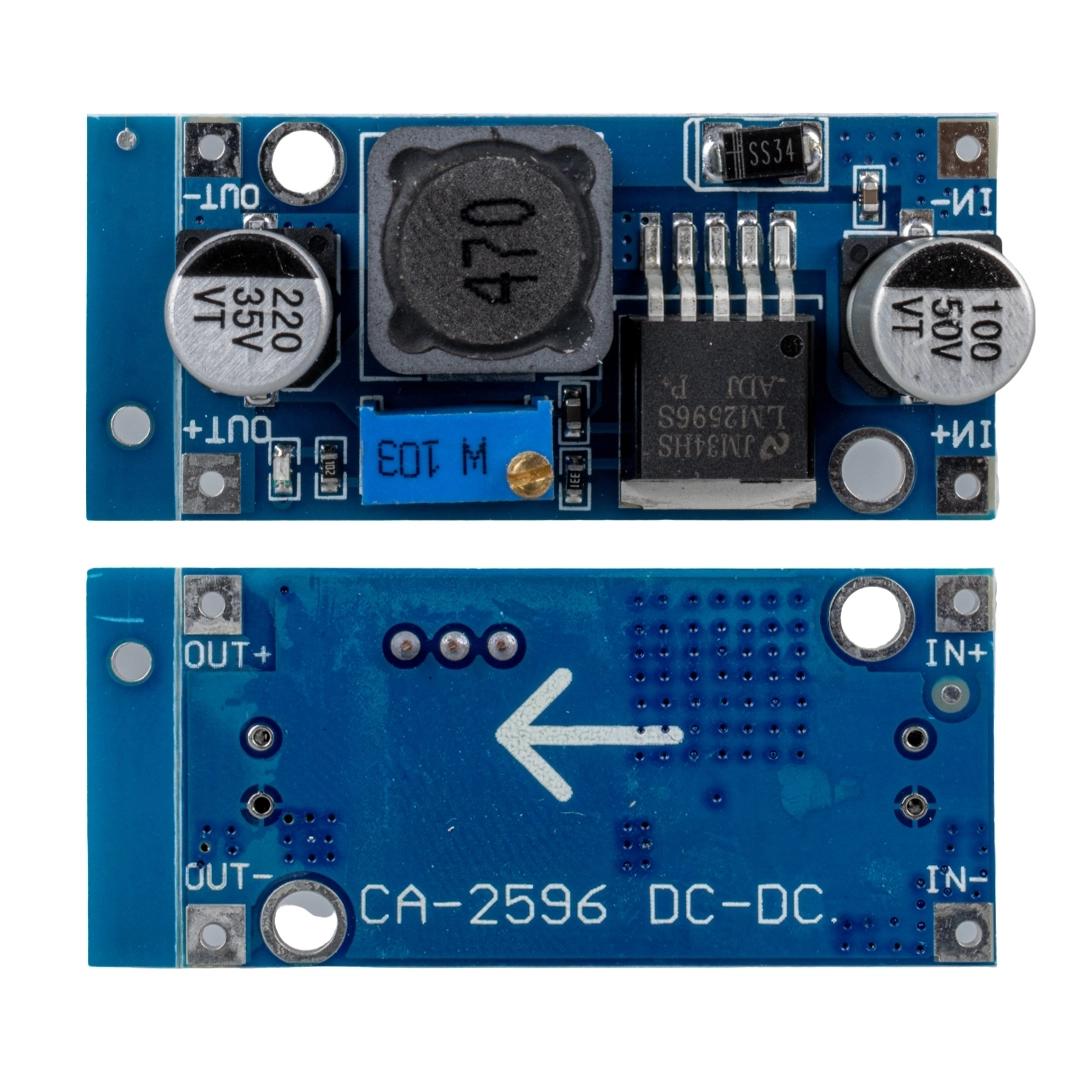  CA-2596-LM2596-LM2596S POWER SUPPLY MODUL DC/DC ADJUSTABLE STEP-DOWN   14935