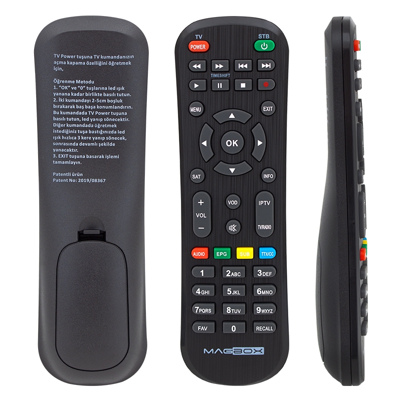  MAGBOX YENİ MARGINAL-PRESIDENT-ORBIT HD UYDU AKILLI TV ÖZELLİKLİ KUMANDA  1571
