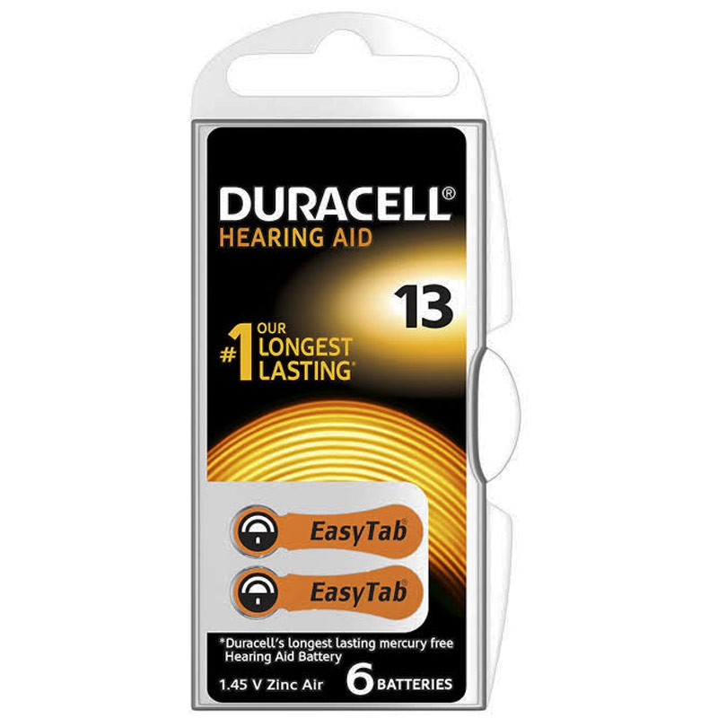 DURACELL NO 13 KULAKLIK PİLİ