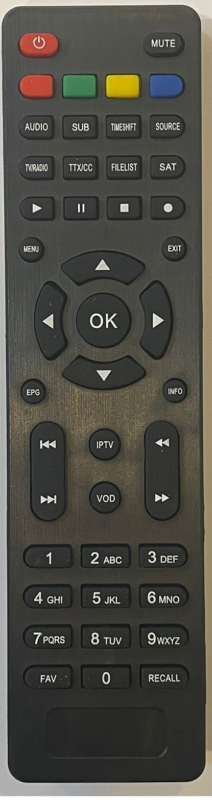 1740 İPTV Lİ ORBİT MARGINAL BRAWOO HD UYDU SLİM KUMANDA  IPTV - VOD TUŞLU