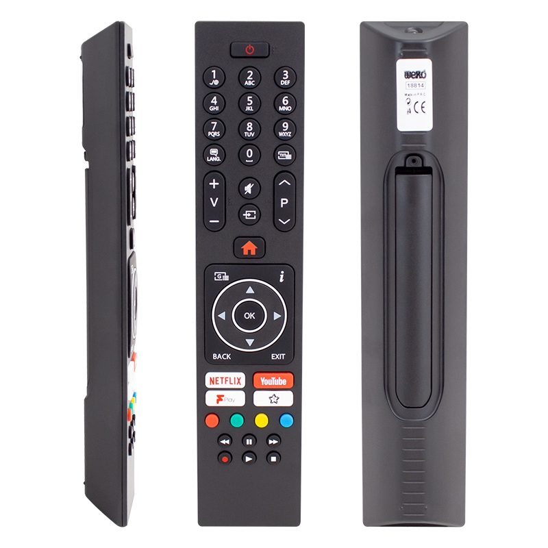  VESTEL NETFLIX-YOUTUBE-PLAY TUŞLU LCD-LED TV KUMANDA 18814