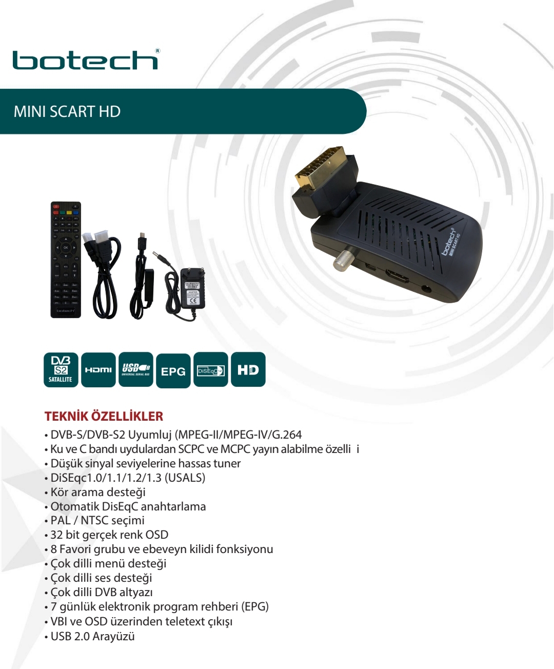 BOTECH SKART HD CİHAZ