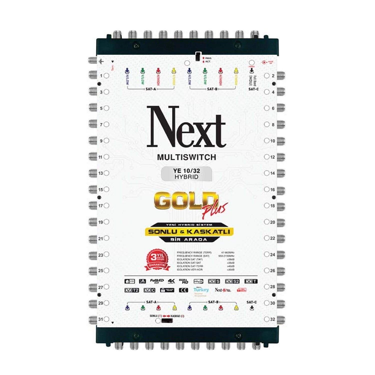 NEXT 10/32 UYDU SANTRALİ 