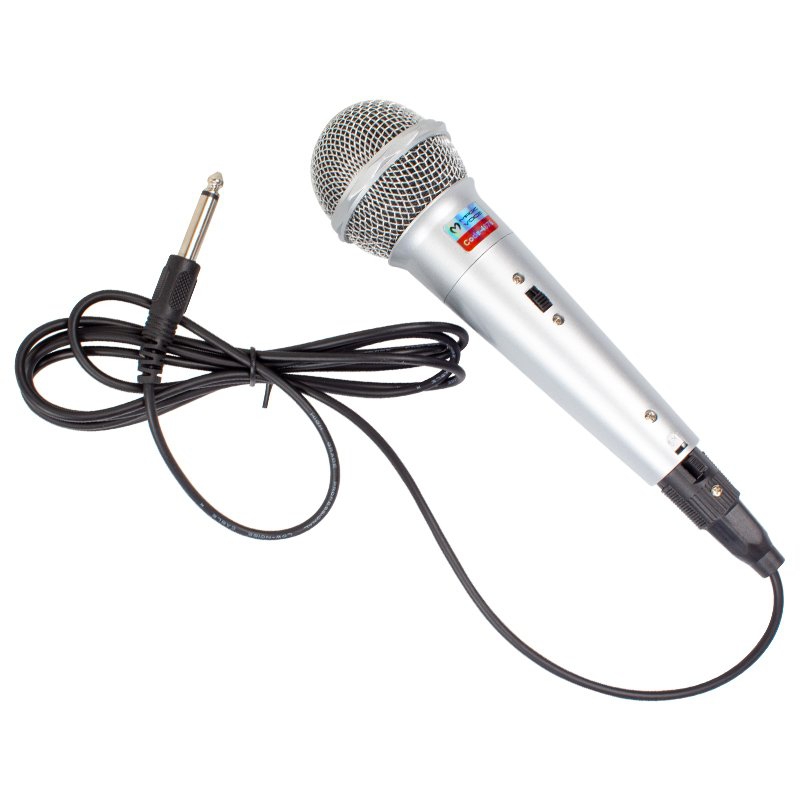 MV-4676 DİNAMİK GRİ KABLOLU EL MİKROFONU 4676