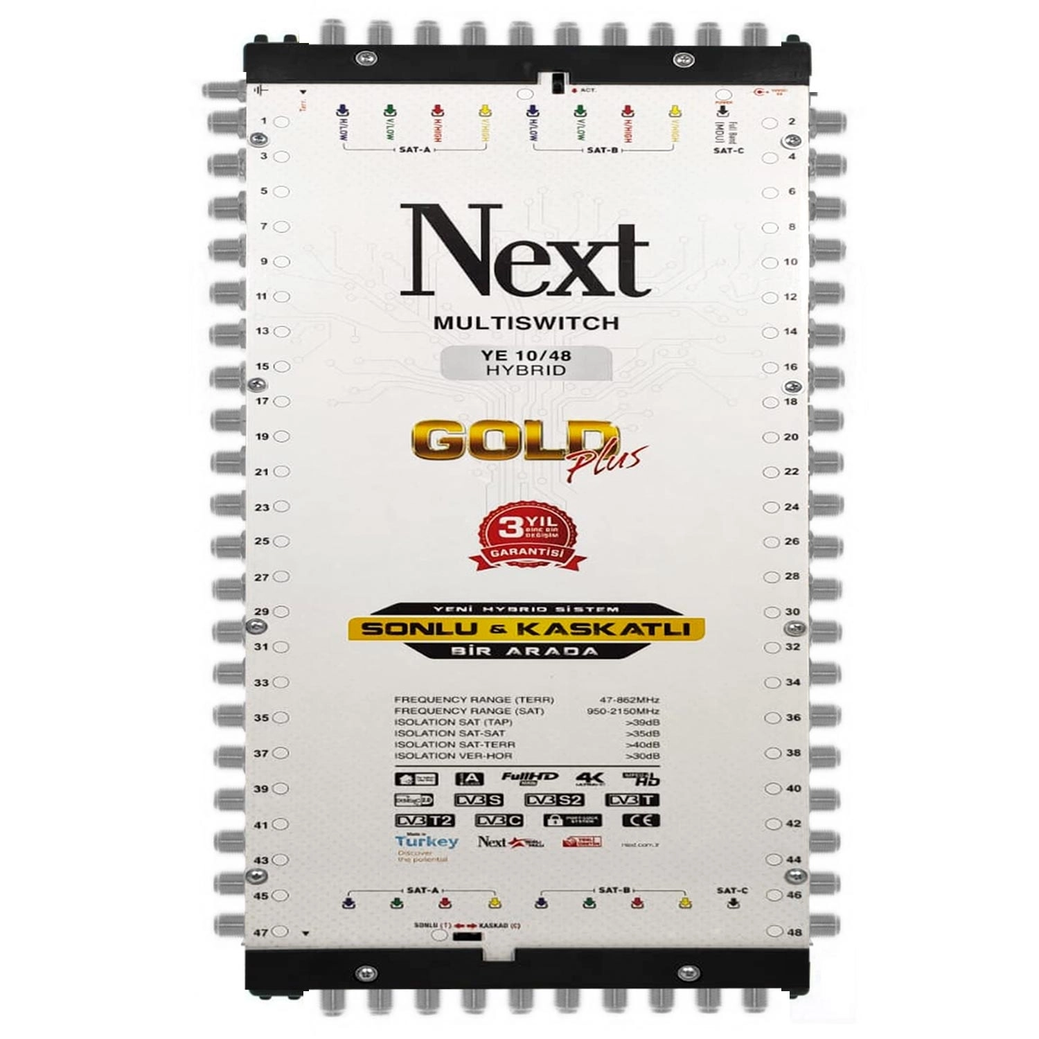 NEXT 10/48 UYDU SANTRALİ 