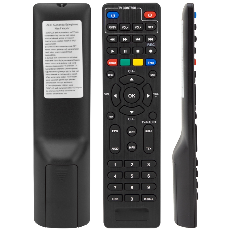 SUNGATE SUNPLUS ASTRA FALCON FULL HD UYDU ALICI KUMANDASI 0127