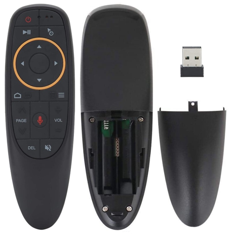 G10 ANDROID-WINDOWS-MAC-LINUX-TV BOX UYUMLU SES KOMUTLU AIR MOUSE 2.4GHZ SMART TV AKILLI KUMANDA  1352