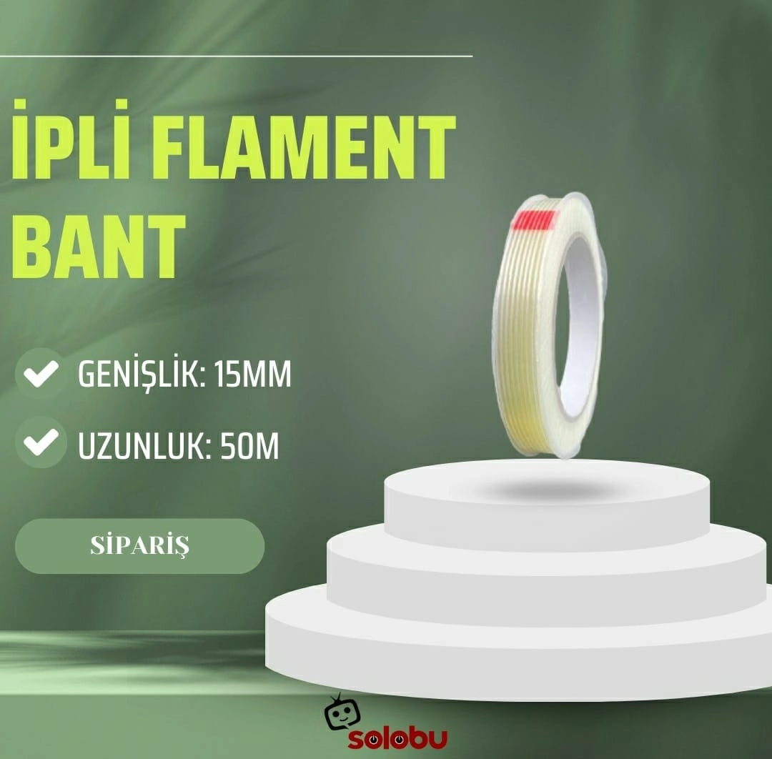 FLAMENT İPLİ BAND TV İÇİN 15 MM 