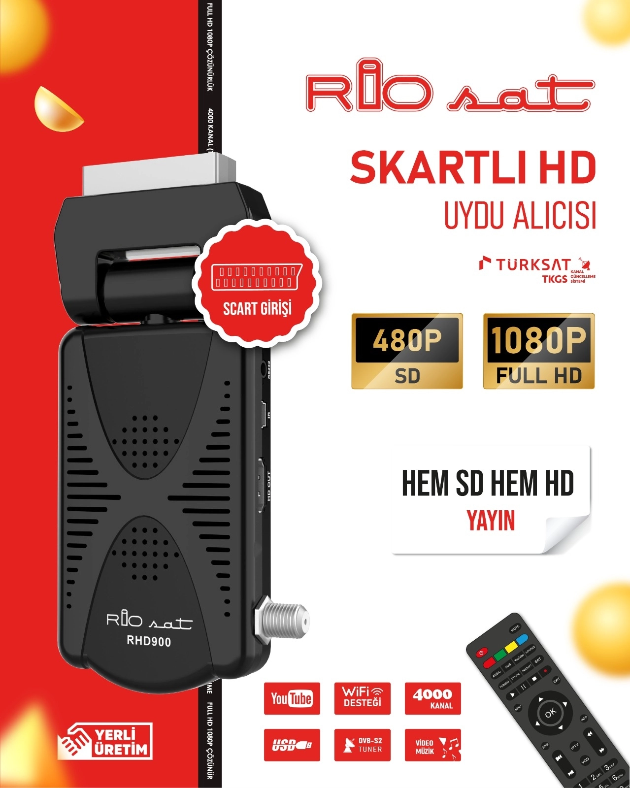 RİOSAT SKART/HDMI CİHAZ 