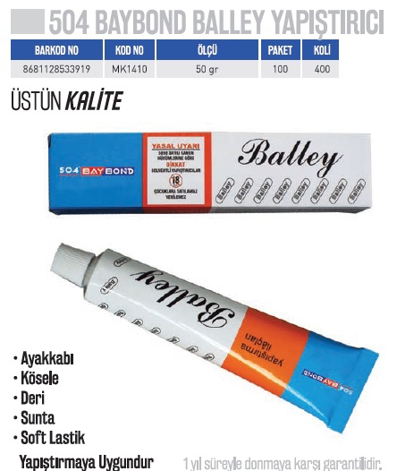 BALLY ETKİLİ YAPIŞTIRICI