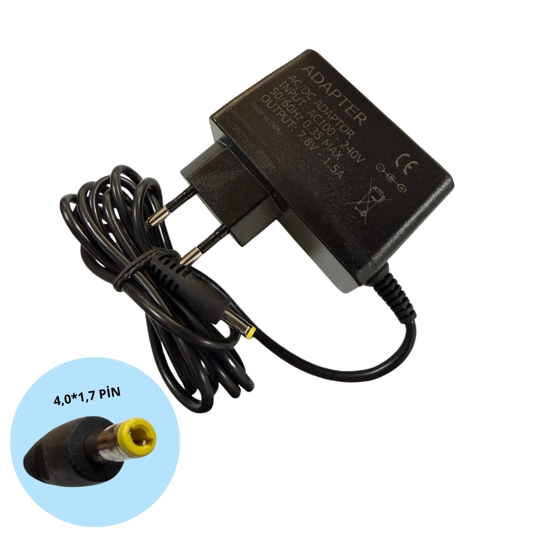 7,8V 1,5A TERAZİ ADAPTÖRÜ 4,0*1,7   ATZ078