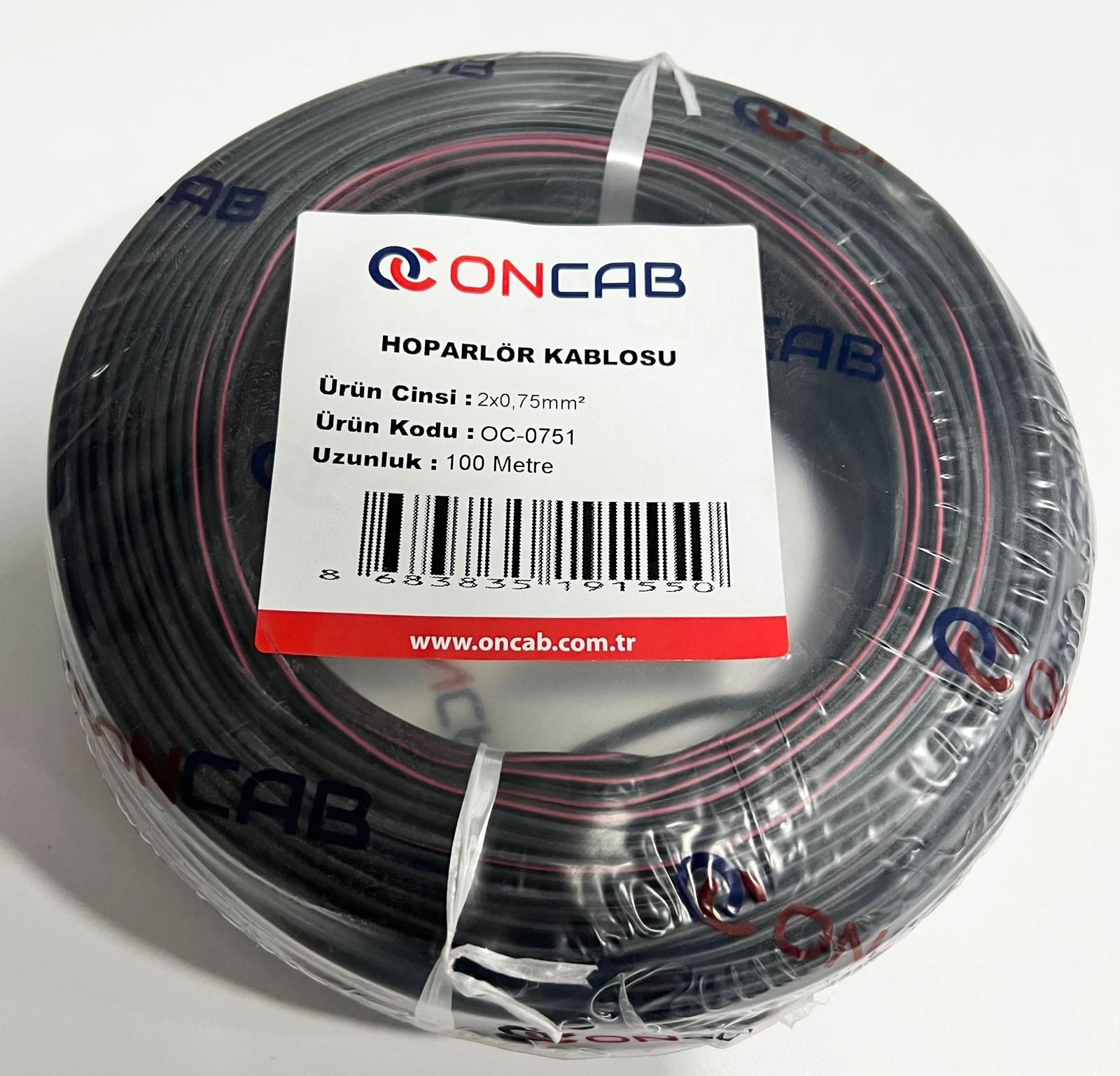 ONCAP 0,75   SİYAH KABLO