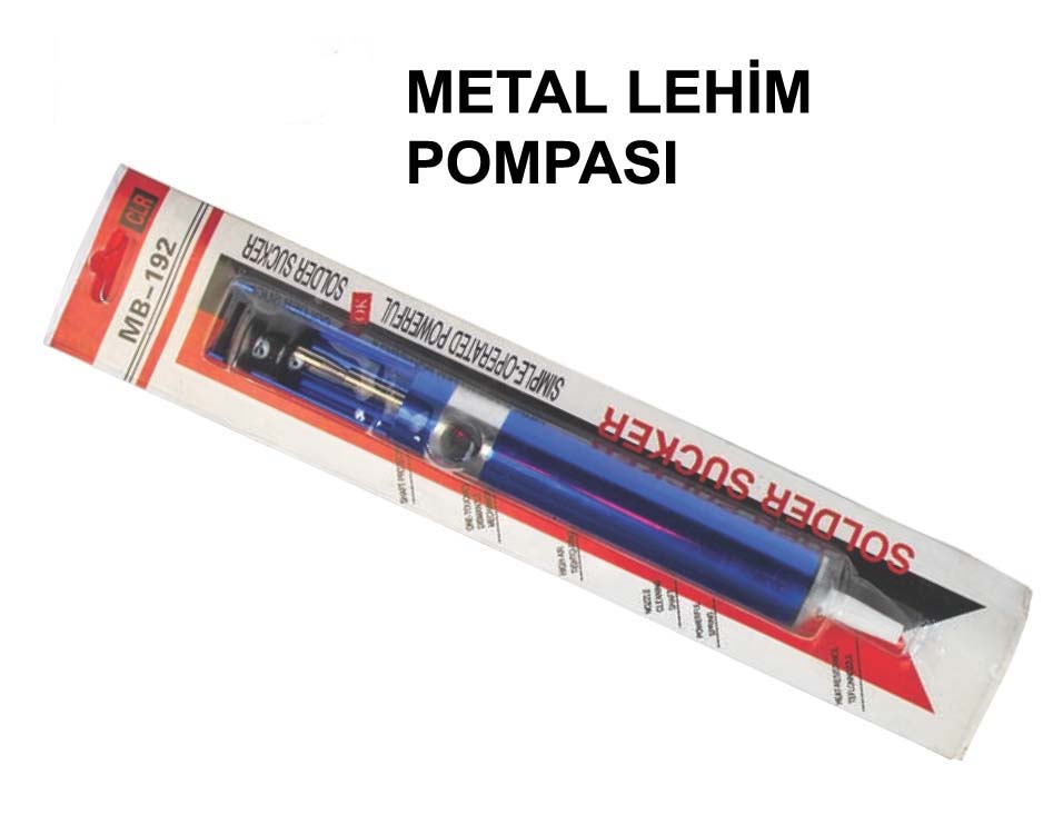 METAL LEHİM POMPASI