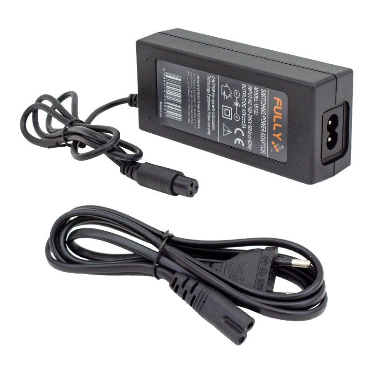 42 VOLT 2 AMPER 3 PİNLİ ŞARJ ADAPTÖRÜ