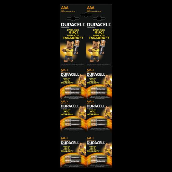 DURACELL İNCE PİL ÇİFT