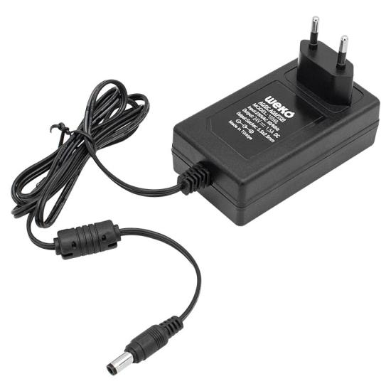  24 VOLT - 1.5 AMPER 5.5*2.5 UÇLU YERLİ ÜRETİM PLASTİK KASA PRİZ TİPİ ADAPTÖR  10568