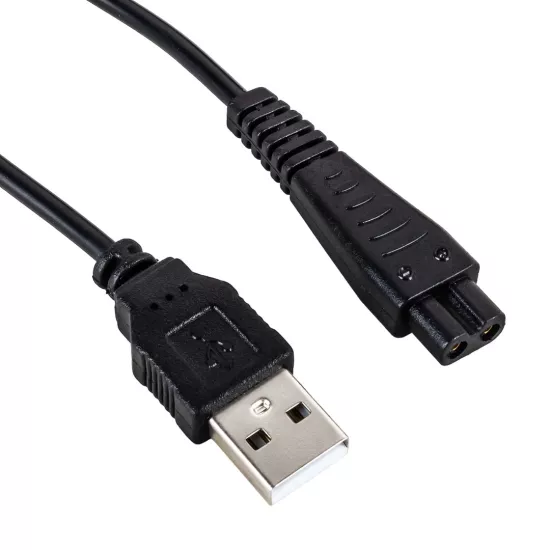 TIRAŞ MAKİNALARI İÇİN USB ŞARJ KABLOSU 59 CM  12447