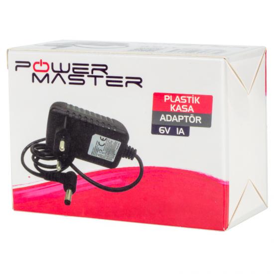 PM-13782 6 VOLT - 1 AMPER PRİZ TİPİ ADAPTÖR 5.5*2.5 UÇ