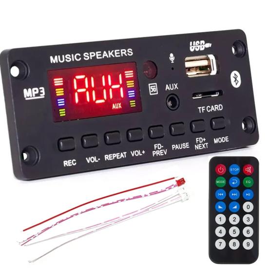 G010 USB/SD/BLUETOOTH-KUMANDA- 2X25W ANFİ ÇIKIŞLI OTO TEYP ÇEVİRİCİ DİJİTAL PLAYER BOARD   14539