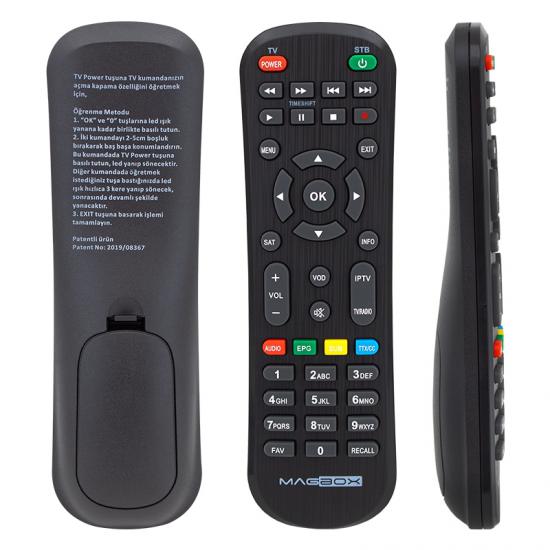  MAGBOX YENİ MARGINAL-PRESIDENT-ORBIT HD UYDU AKILLI TV ÖZELLİKLİ KUMANDA  1571