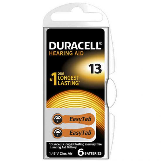 DURACELL NO 13 KULAKLIK PİLİ