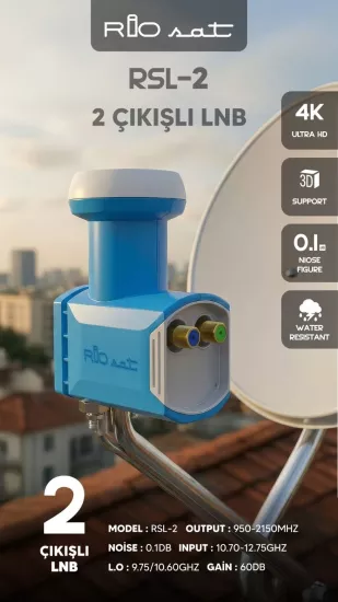 RİOSAT  2 Lİ LNB 