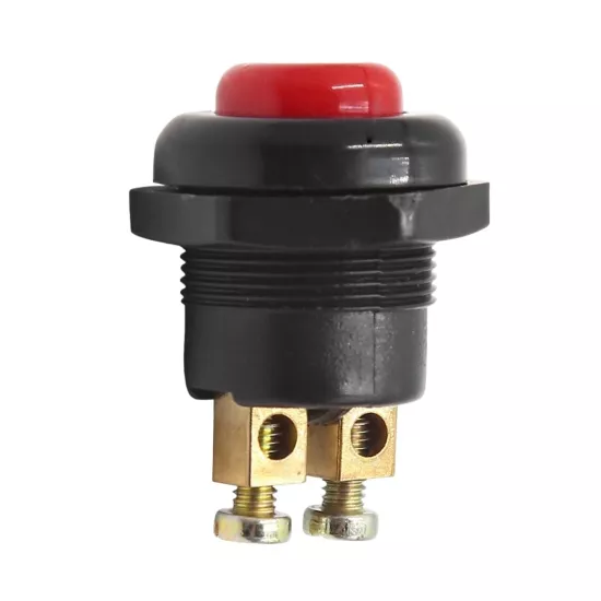 22MM PLASTİK 2P MARŞ KORNA BUTONU KIRMIZI  23191