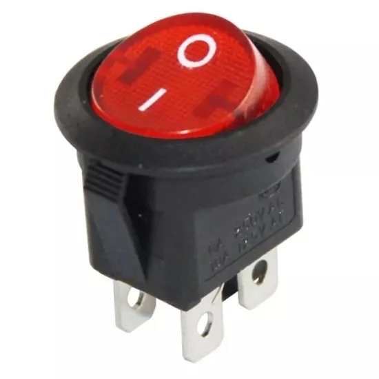 YUVARLAK IŞIKLI ANAHTAR ON-OFF 4P (IC-131-4)  23322