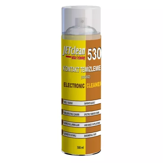 JETCLEAN 530 500 ML KONTAK YAĞSIZ SPREY  23765 