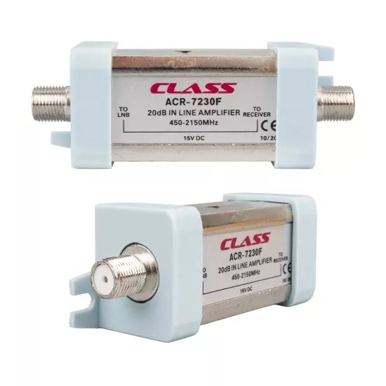 CLASS ACR-7230F 20DB 450-2150 MHZ LNB HAT KUVVETLENDİRİCİ IN-LINE AMPLIFER   24321