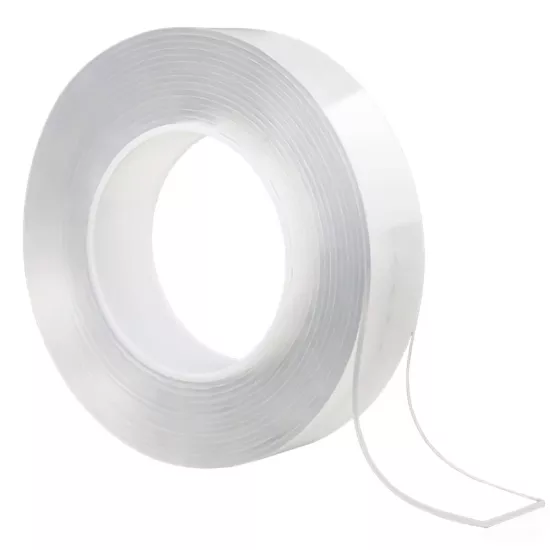 SUNUP ÇİFT TARAFLI NANO TEKNOLOJİ SÜPER YAPIŞTIRICI ŞEFFAF BANT 1MM*2CM*3M   24358