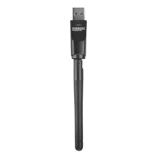 EVEREST EWN-212 150MBPS 2.4GHZ 2DBI MT7601 İŞLEMCİ WIFI USB KABLOSUZ ADAPTÖR (IPTV UYDU ALICI UYUMLU) EVEREST EWN-212 150MBPS 2.4GHZ 2DBI MT7601 İŞLEMCİ WIFI USB KABLOSUZ ADAPTÖR (IPTV UYDU ALICI UYUM