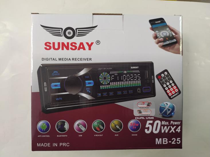 SUNSAY MB 25  TDA 7388 ENTEGRE Lİ   OTO TEYP 