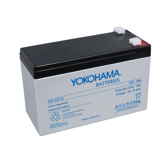 YOKOHAMA 12  VOLT 7 AMPER AKÜ   KALİTELİ
