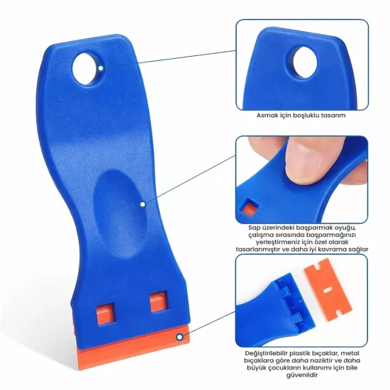  PANEL/BACKLIGHT SOKME APARATI (1 HANDLE+10 PARCA BICAK)   28528