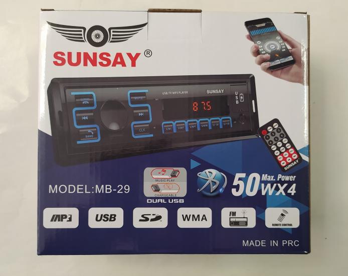 SUNSAY MB 29 TDA 1028 ÇIKIŞLI OTO TEYP 