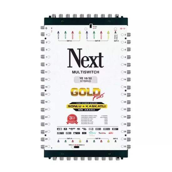 NEXT 10/32 UYDU SANTRALİ 