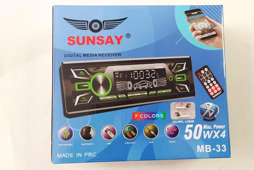 SUNSAY MB 33    TDA 7388 ÇIKIŞLI OTO TEYP 