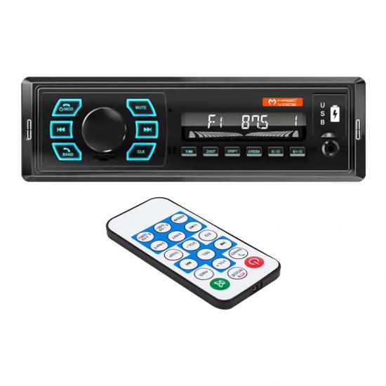 MAGICVOICE MV-5415 ÇİFT USB-SD-FM-AUX-BLUETOOTH UK’LI MEKANİKSİZ OTO TEYP 4 X 55 WATT