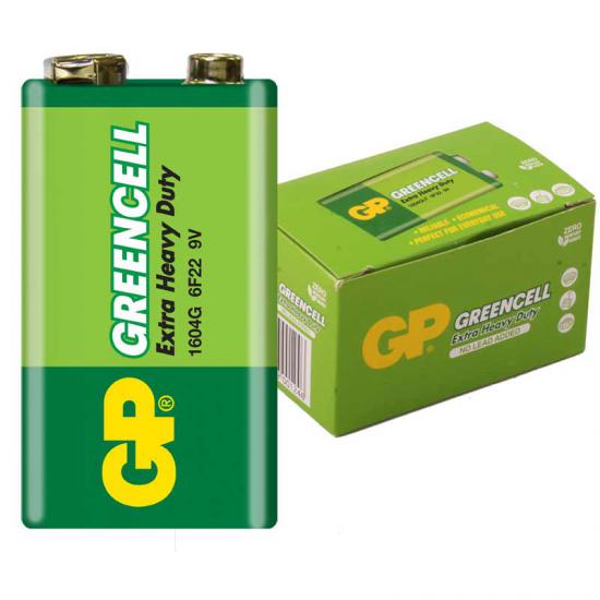 GP 1604G-B GREENCELL 9 VOLT PİL