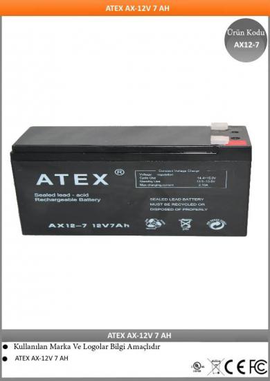 12 VOLT 7 AMPER AKÜ