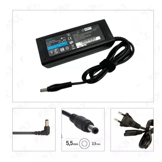 24 VOLT 3,75 AMPER KALİTELİ ADAPTÖR