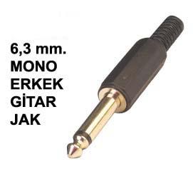 PLASTİK GİTAR JAK MONO
