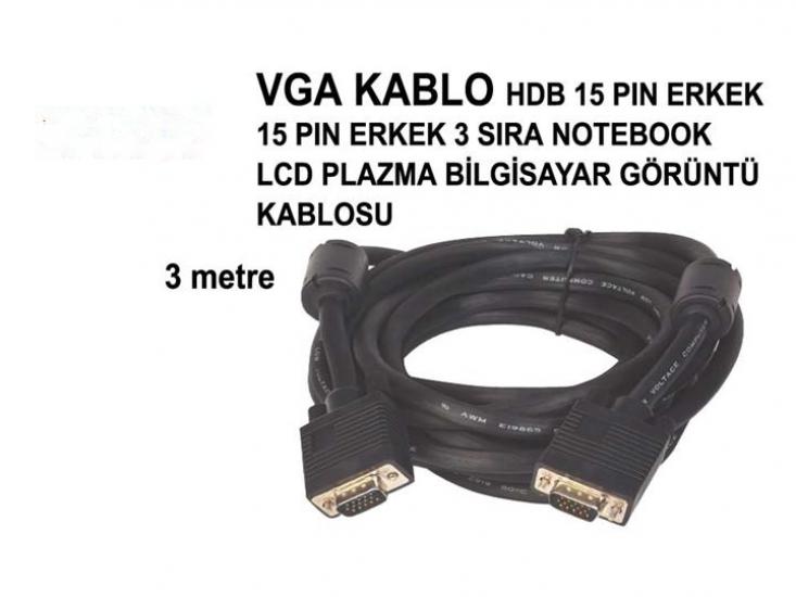 3 MT VGA KABLO