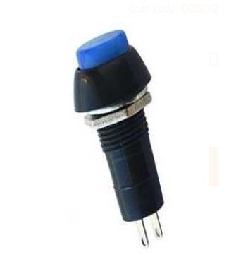 GNY 7162 YUVARLAK ANAHTARLI MAVİ KALICILI 10 MM PLASTİK BUTON (IC185)