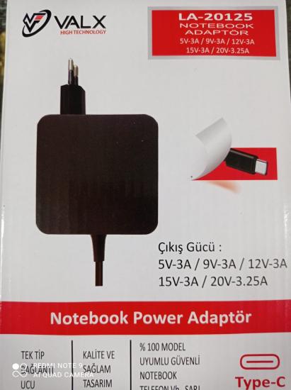 LA 20125 YENİ NESİL UNİVERSAL LEPTOP ADAPTÖRÜ