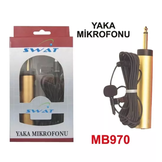 SWAT MB 970 YAKA MİKROFONU