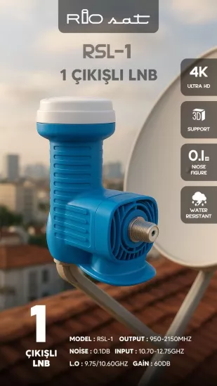 RİOSAT TEKLİ LNB  